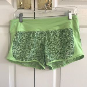 NIKE drifit size medium shorts bright green